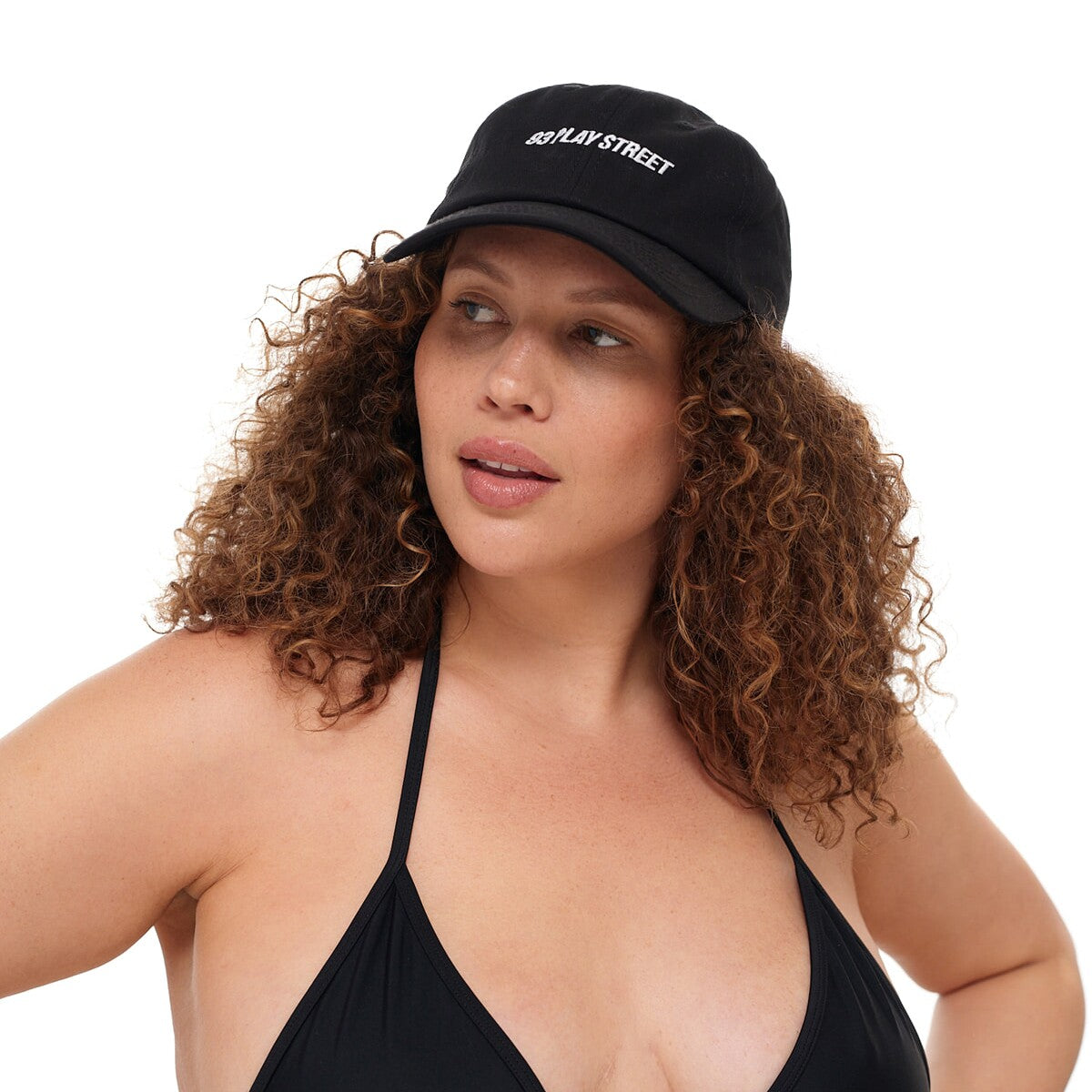 Cap "Attracting Good Energy" Black Logo Baseball Cap