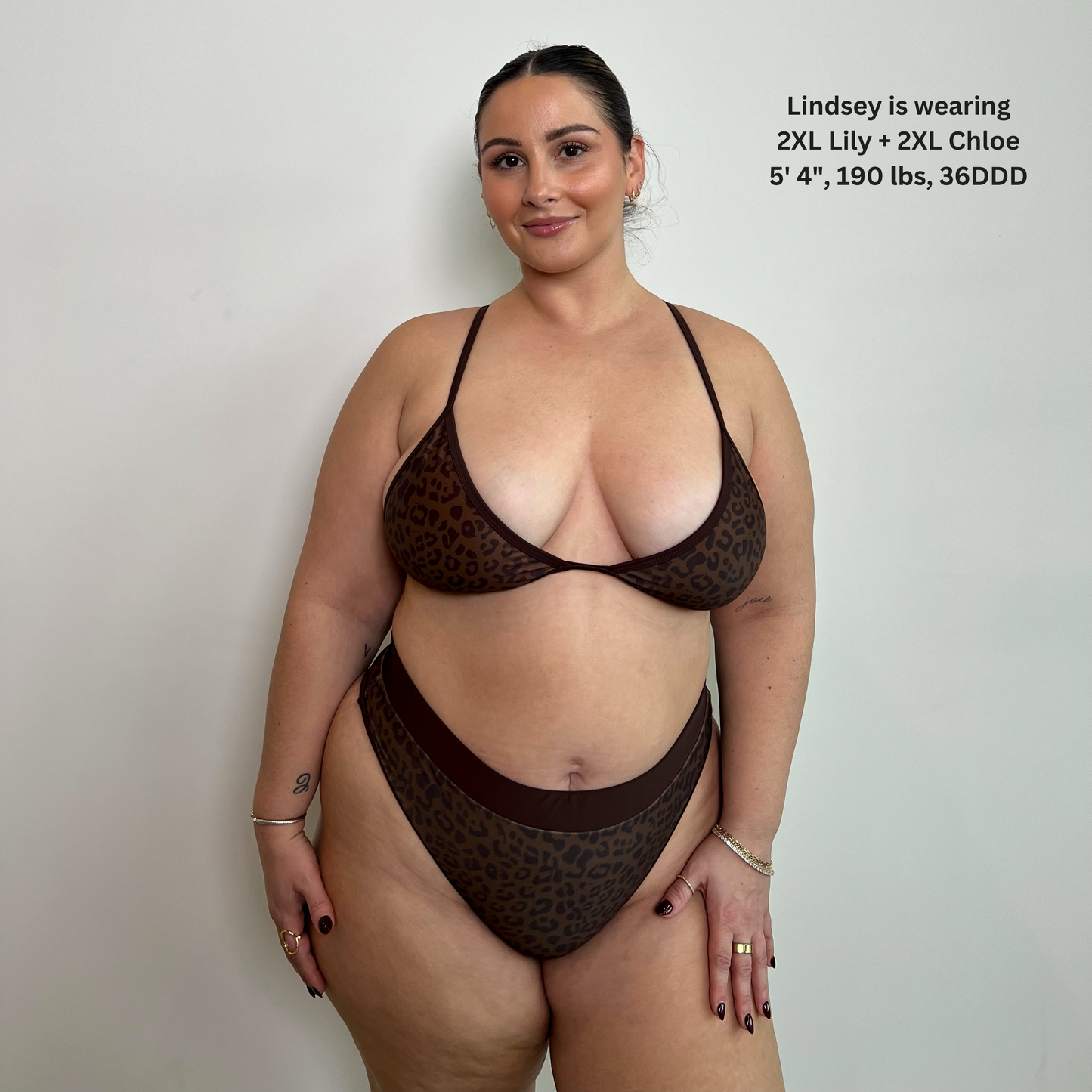 CHLOE Jaguar High Rise Bikini Bottom