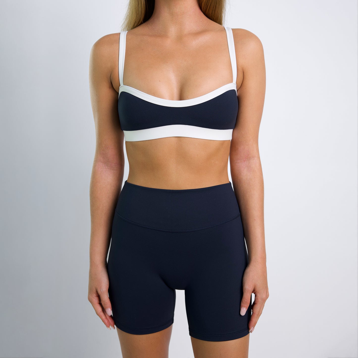 SYDNEY Navy Sweetheart Sports Bra