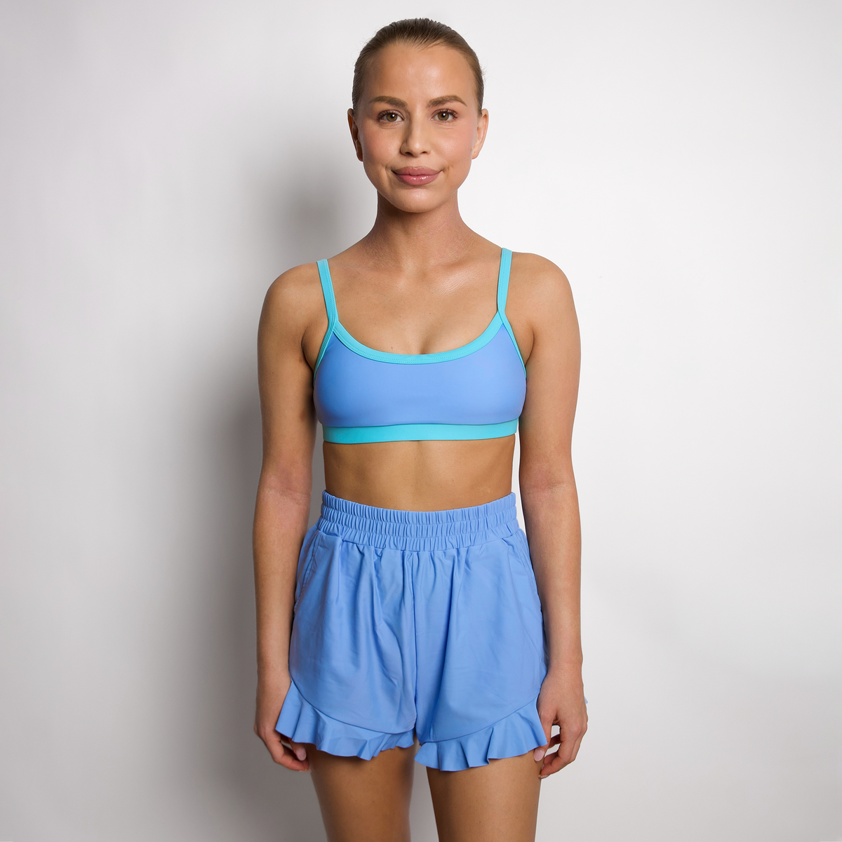 TYLER Peri Sporty Bikini Top