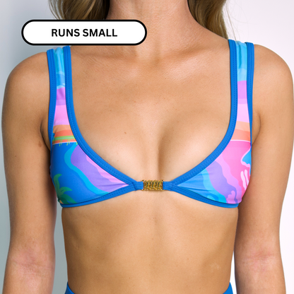 AMELIA Island Time '93' Minimal Bikini Top