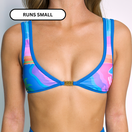 AMELIA Island Time '93' Minimal Bikini Top