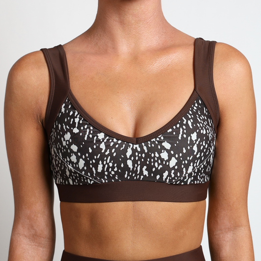 SALLY Baby Bambi V Neck Bikini Top