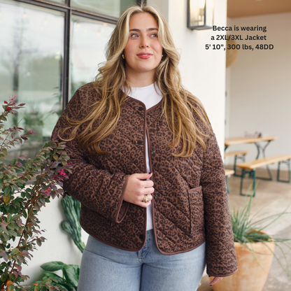 QUINN Jaguar Quilted Jacket