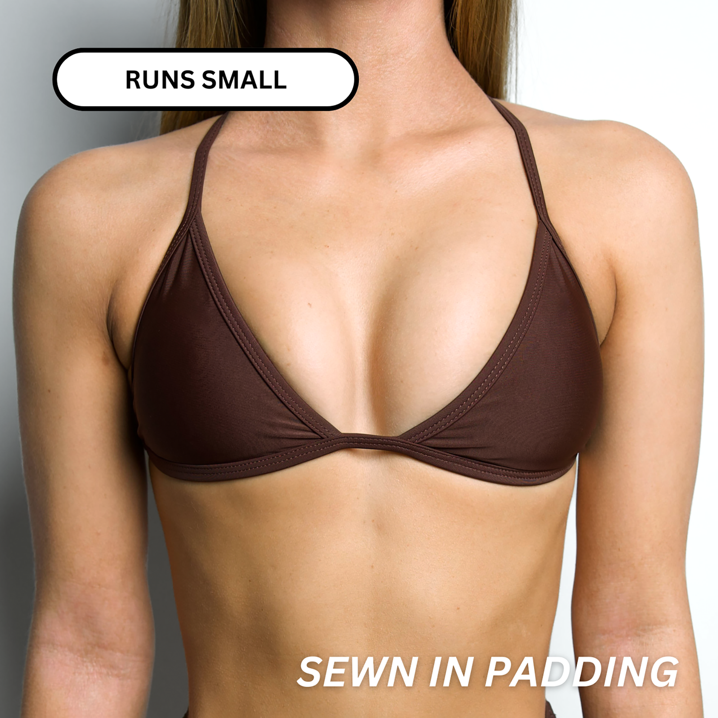 LILY Cacao Minimal Triangle Top