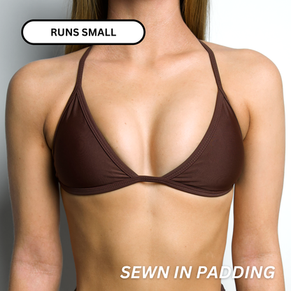 LILY Cacao Minimal Triangle Top