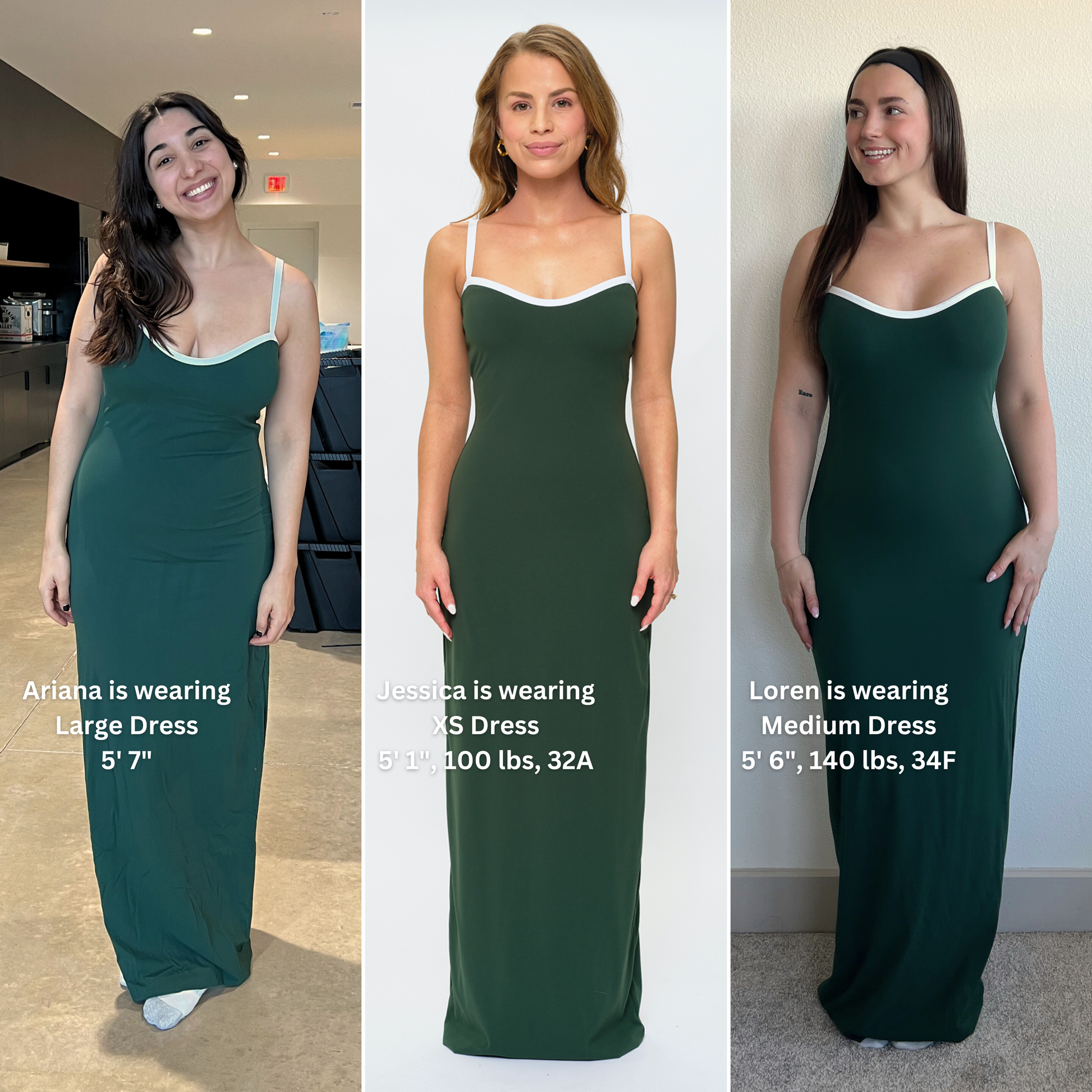 SYDNEY-MAXI Evergreen Sweetheart Scoop Maxi Dress