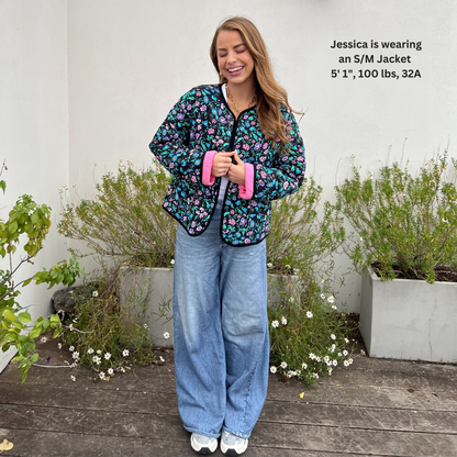 QUINN Jaguar Quilted Jacket