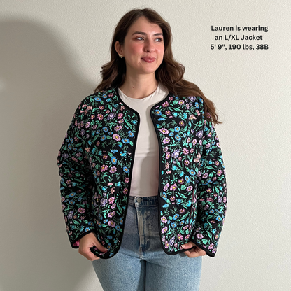 QUINN Jaguar Quilted Jacket