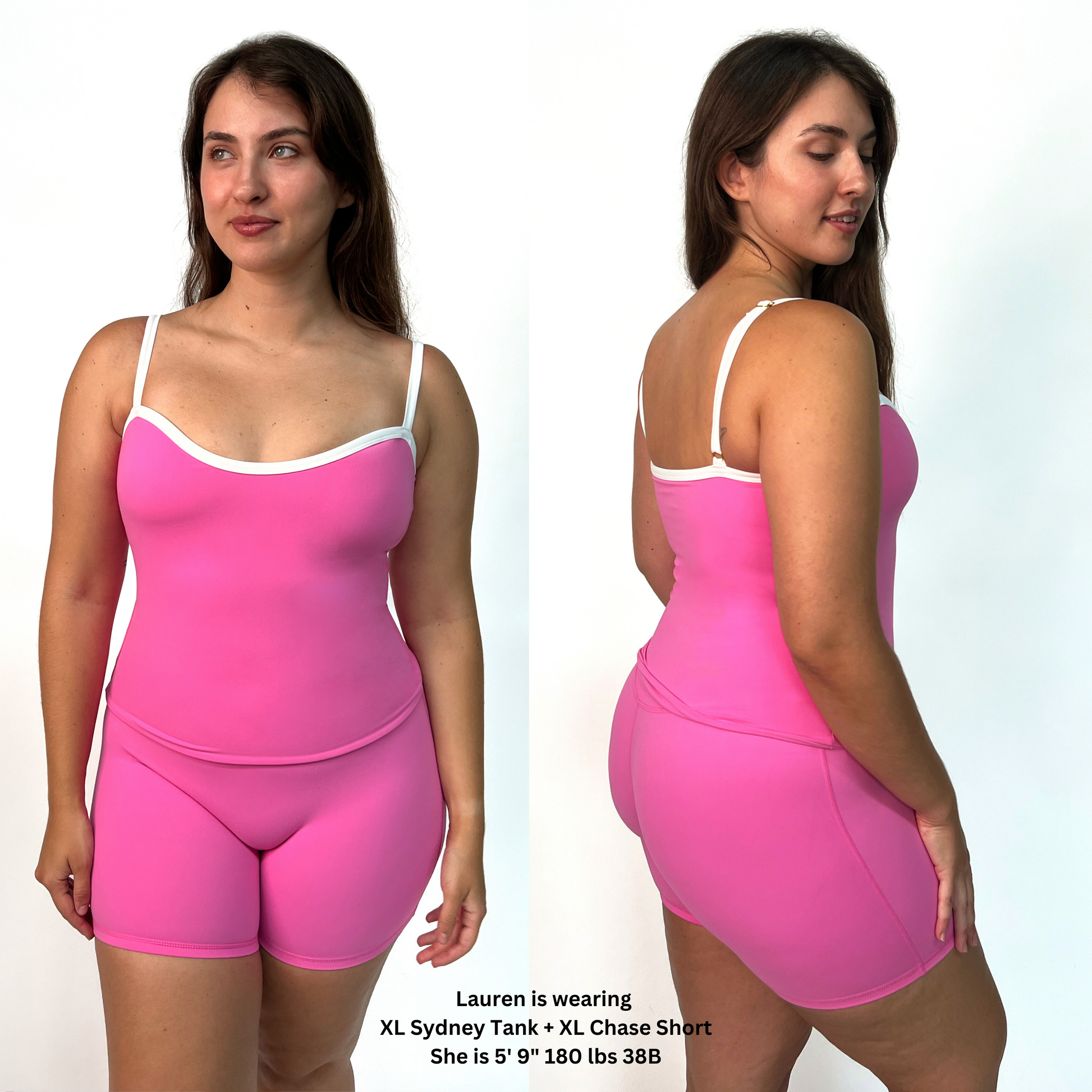 SYDNEY-TANK Poppy Pink Sweetheart Top