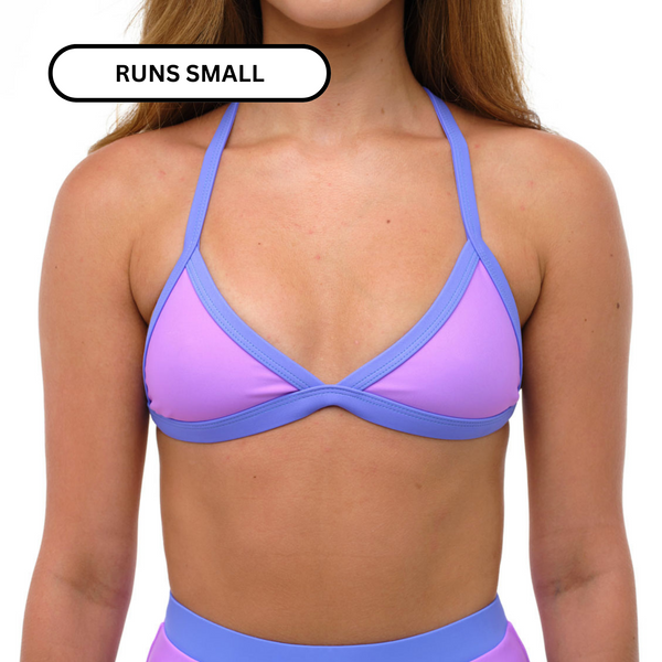 SERENA Lavender Triangle Bikini Top