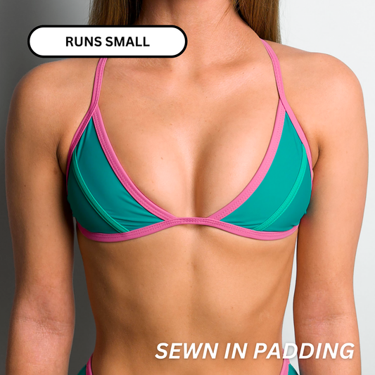 LILY Retro Wave Minimal Triangle Top