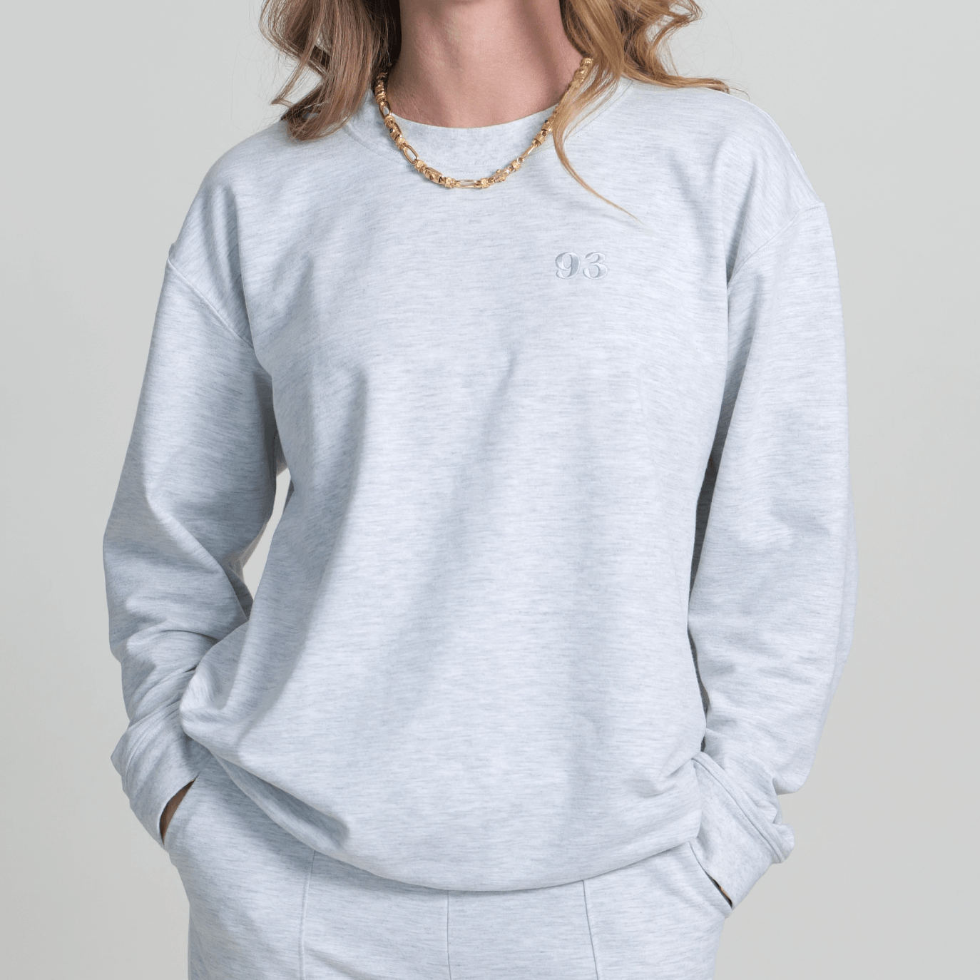 SAWYER Gray Crewneck