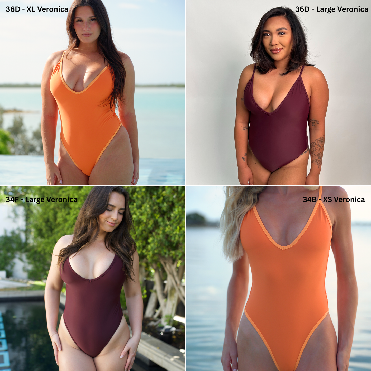 VERONICA Lilac Deep V One Piece