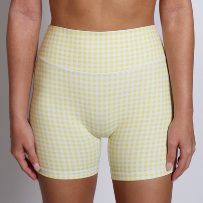 CHASE Gingham Lemonade Active Short