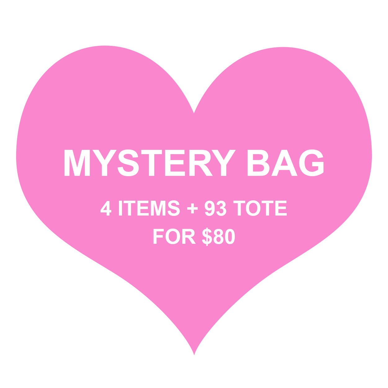 MYSTERY-BAG 4 Swimwear Pieces + Tote