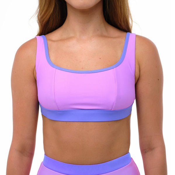 HARPER Lavender Full Coverage Bikini Top