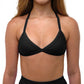 SERENA Black Triangle Bikini Top