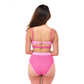 SOPHIE Poppy Pink Butterfly Bikini Top